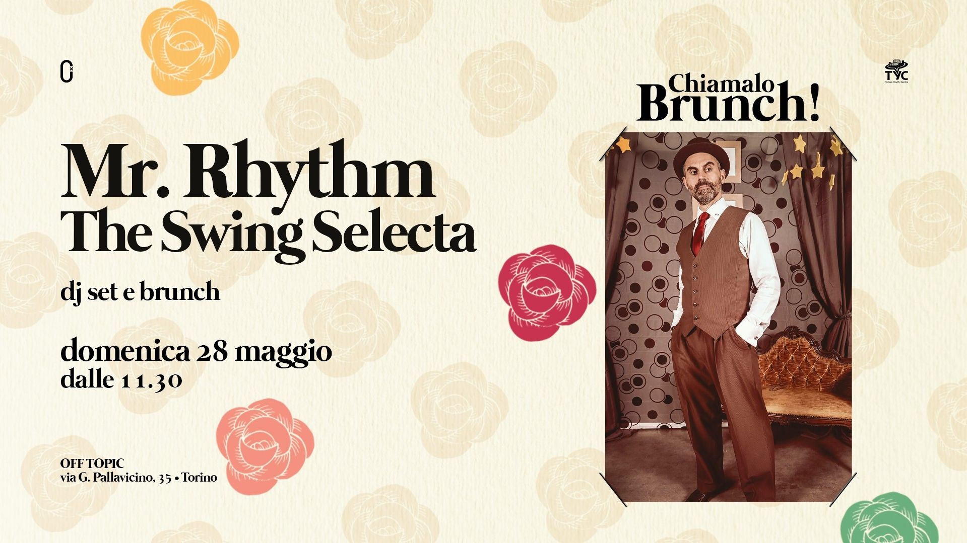 Mr. Rhythm The Swing Selecta // Dj Set E Brunch
