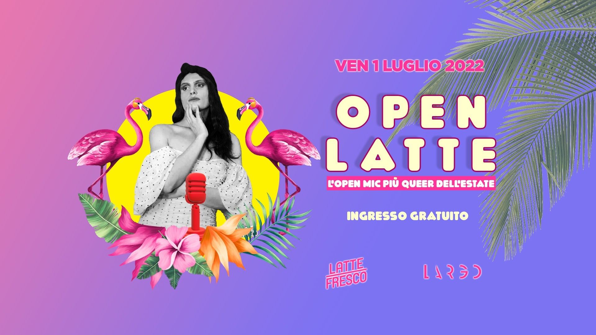 Open Latte - L'open mic più queer dell'estate
