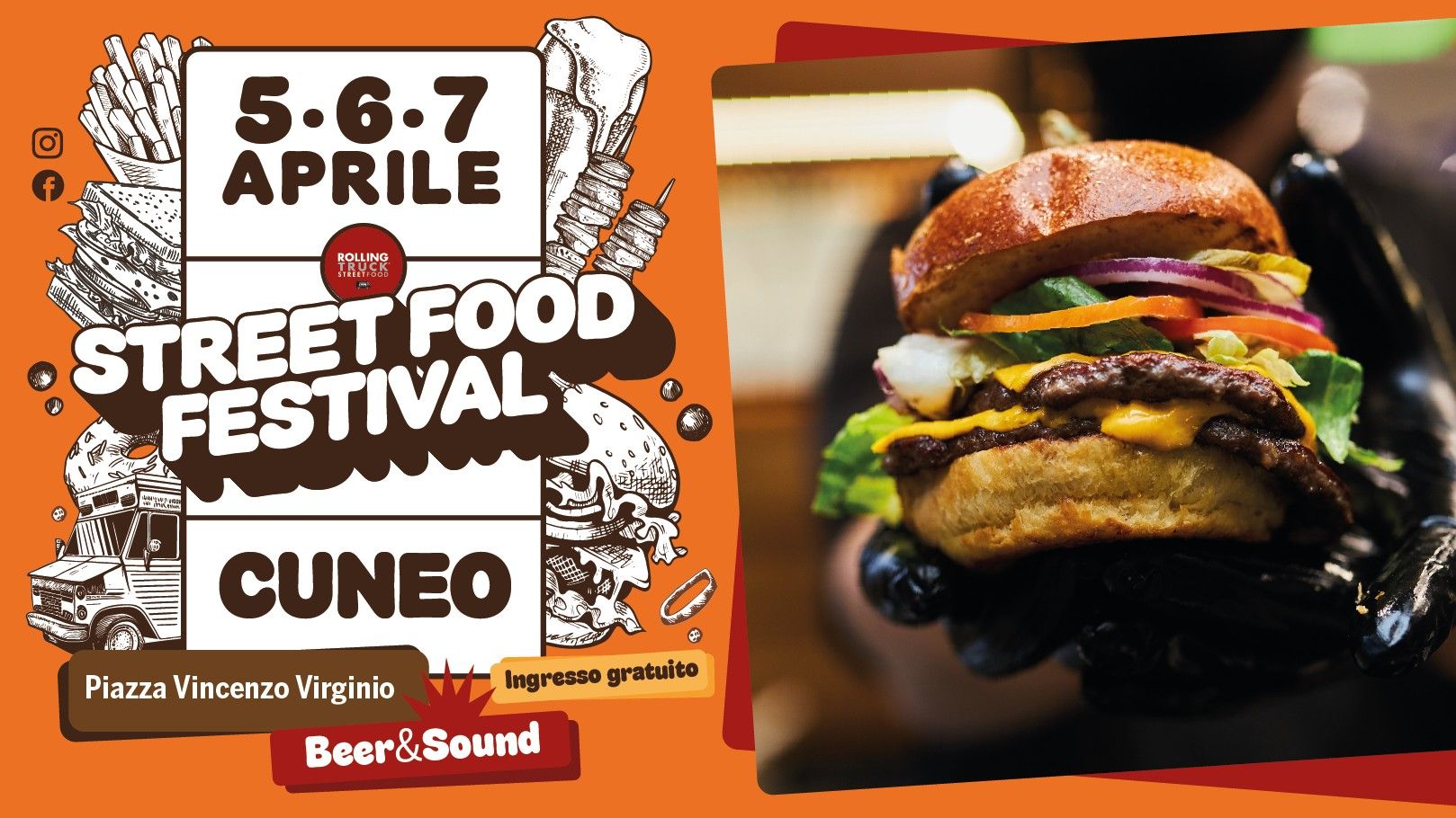 Rolling Truck - Street Food Festival - Cuneo