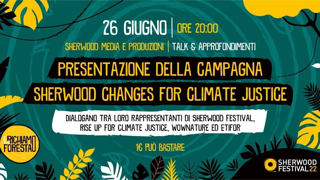 Presentazione della campagna “Sherwood Changes For Climate Justice”