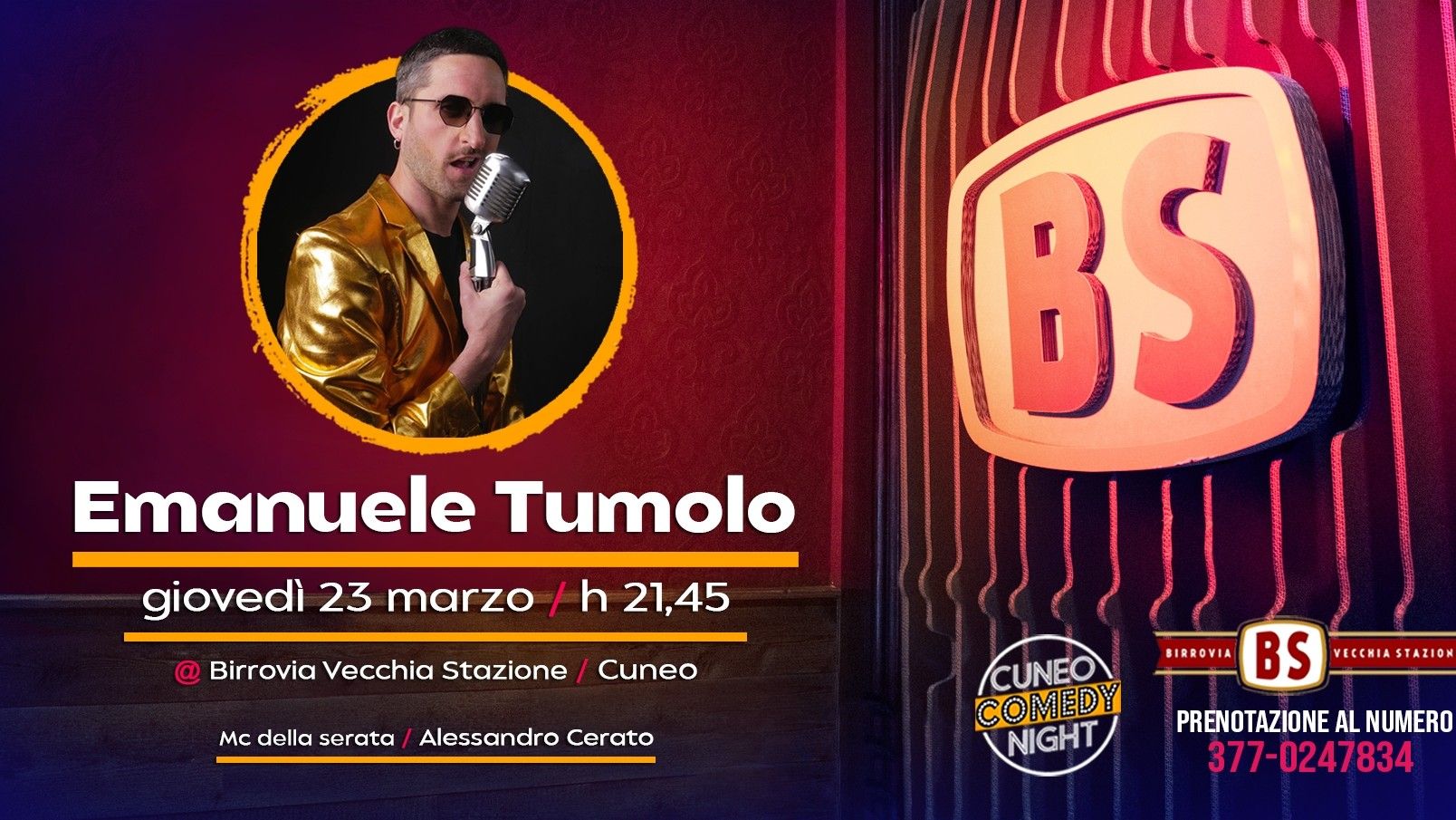 Emanuele Tumolo - Cuneo Comedy Night