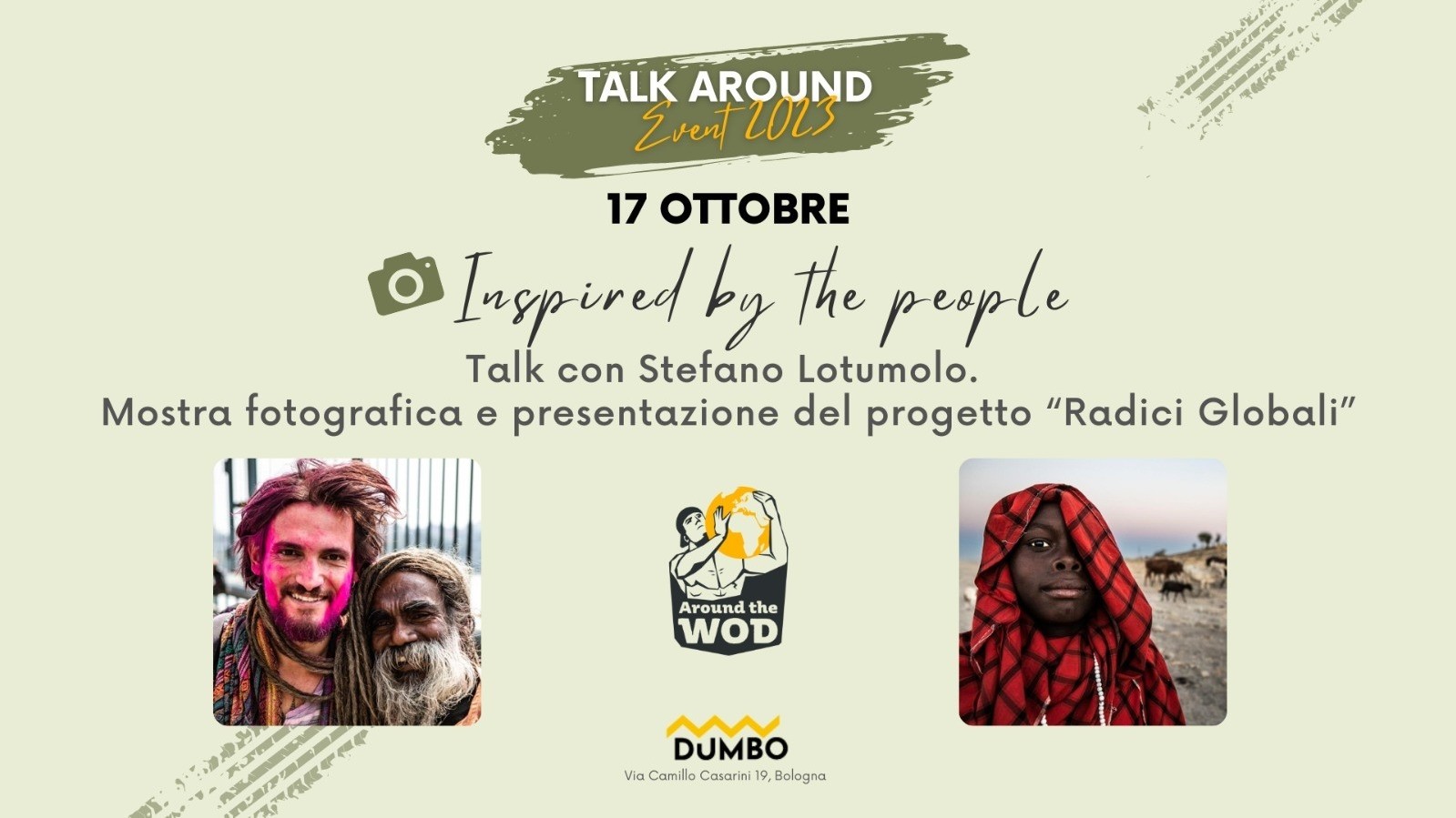 #Talkaround - "Inspired by the People" Talk con Stefano Lotumolo
