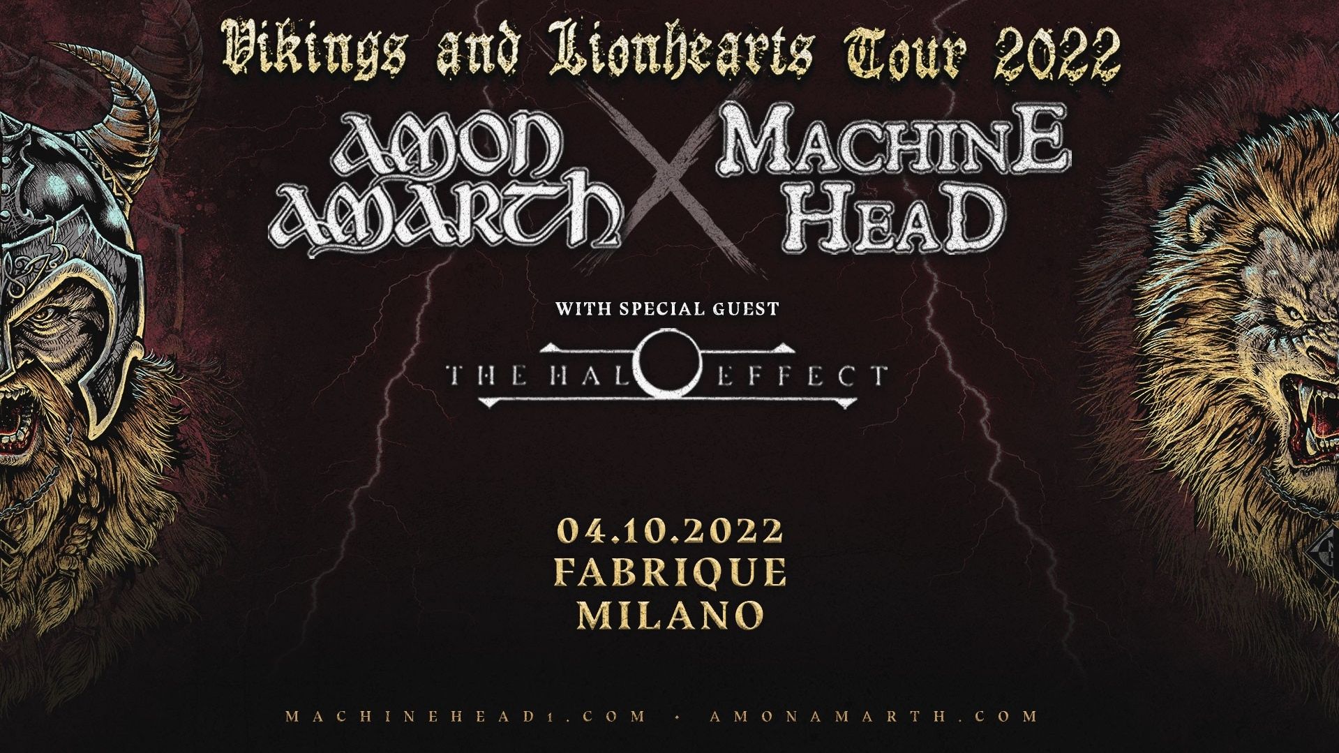 Amon Amarth + Machine Head