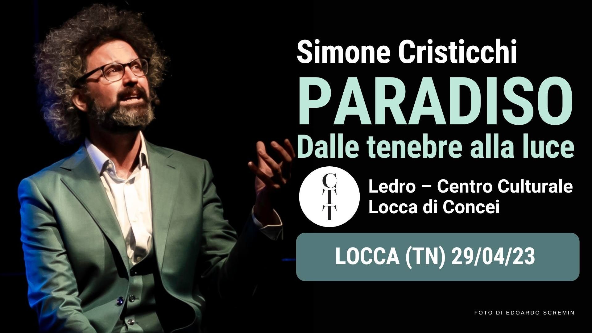 Simone Cristicchi - "Paradiso Dalle Tenebre Alla Luce"