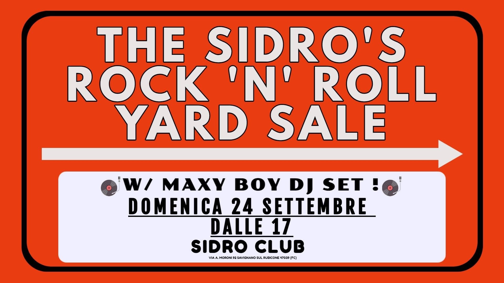 Rock ' N' Roll Yard Sale con Maxy Boy djset