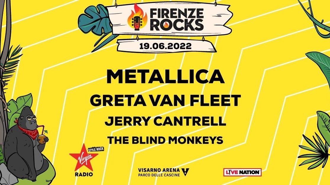Metallica + Greta Van Fleet + Jerry Cantrell + The Blind Monkeys
