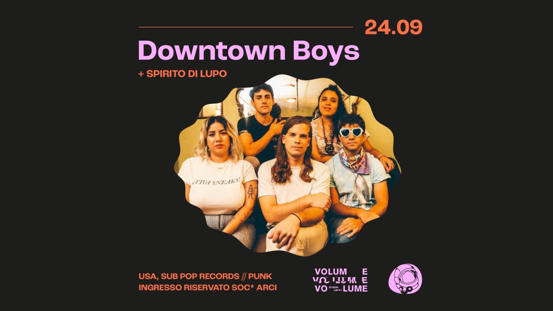 Downtown Boys (Usa, Sub Pop) + Spirito di Lupo