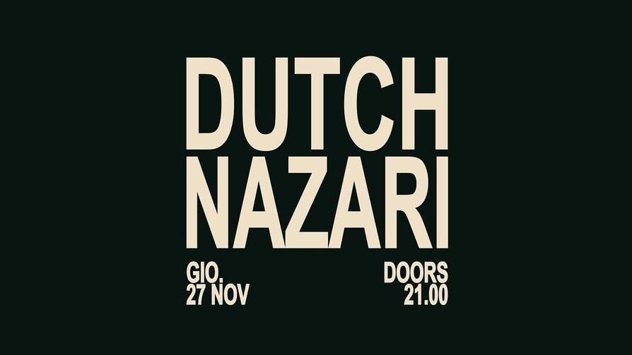 Sold Out - Dutch Nazari