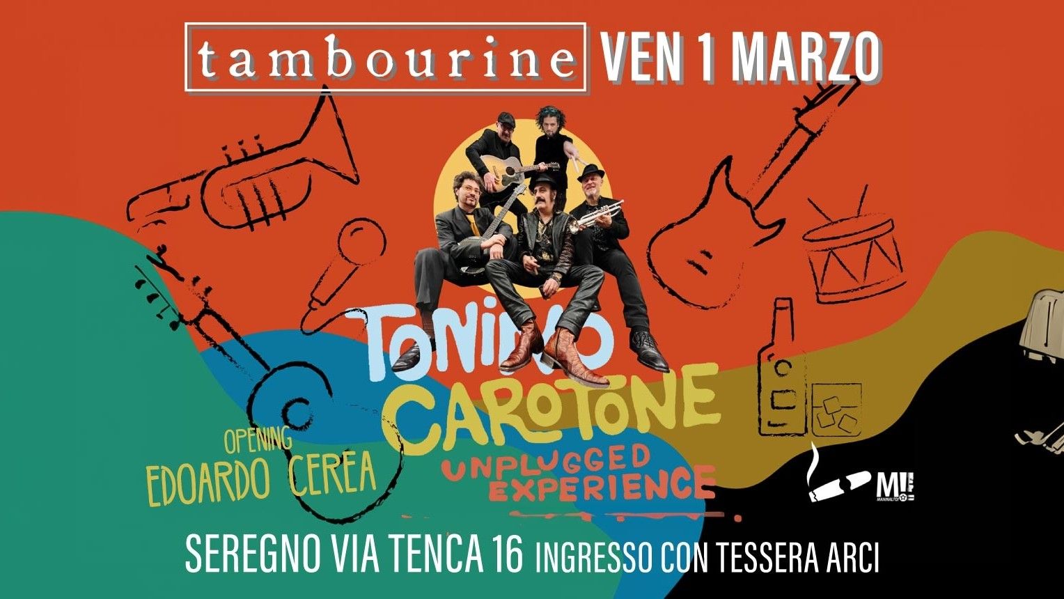 Tonino Carotone - opening Edoado Cerea