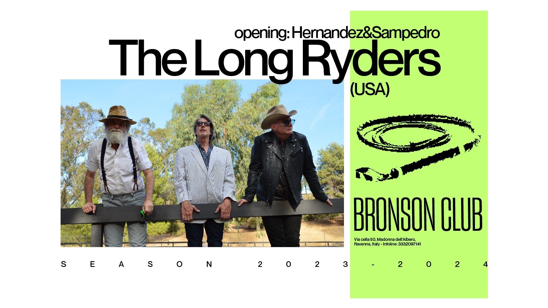 The Long Ryders + Hernandez & Sampedro