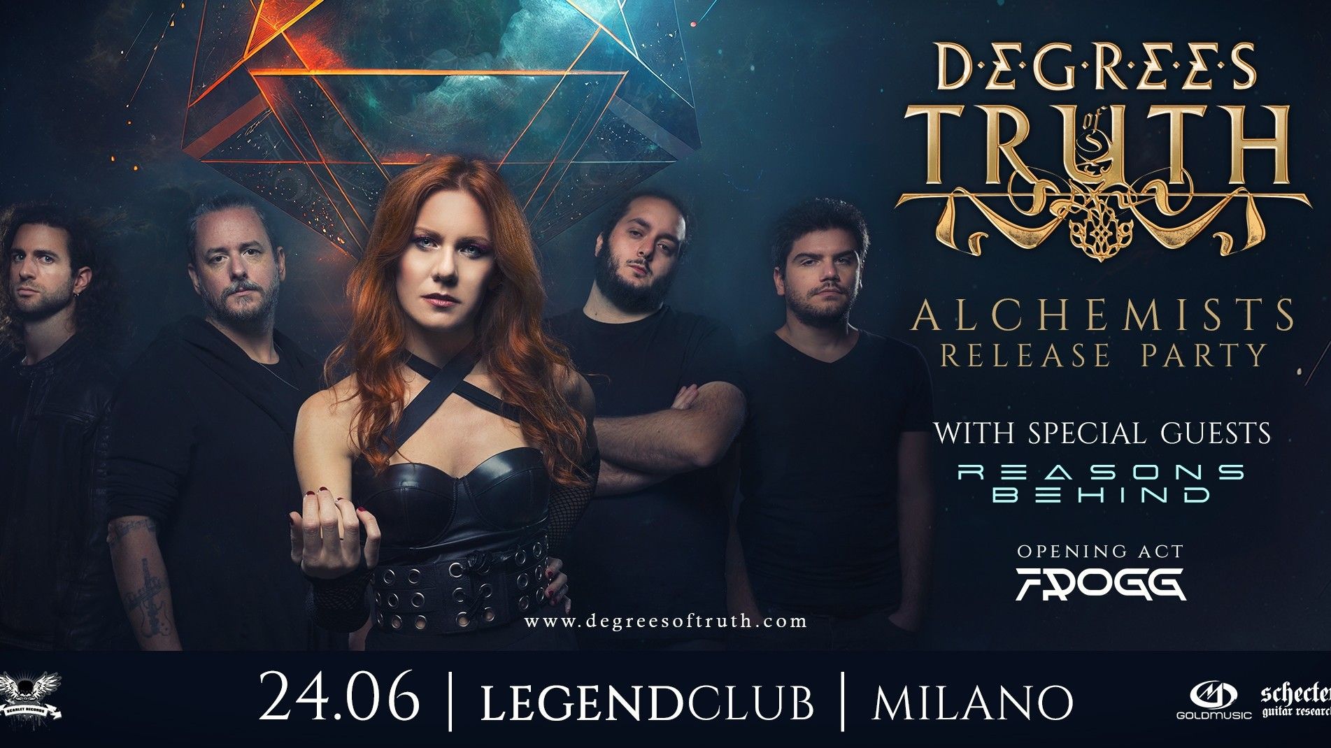Degrees of Truth "Alchemists" Release Party + Reasons Behind + Frogg