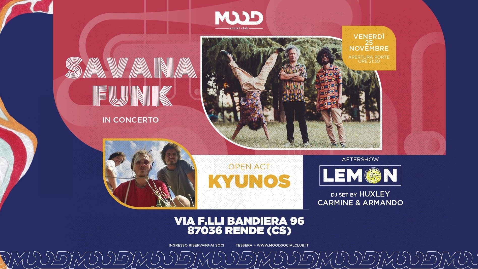 Savana Funk + Kyuons + Lemon Party