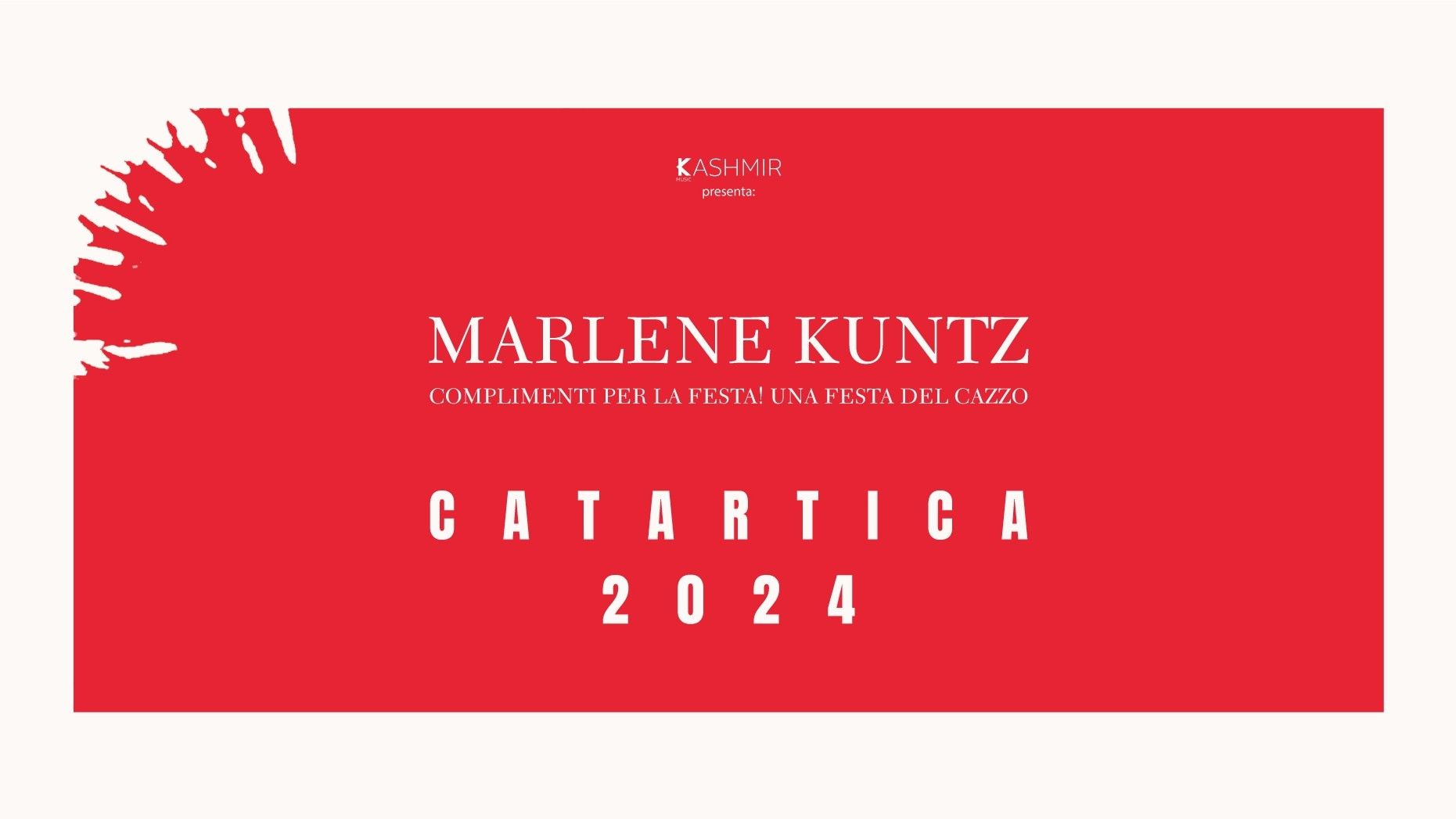 Marlene Kuntz - Catartica Tour 2024