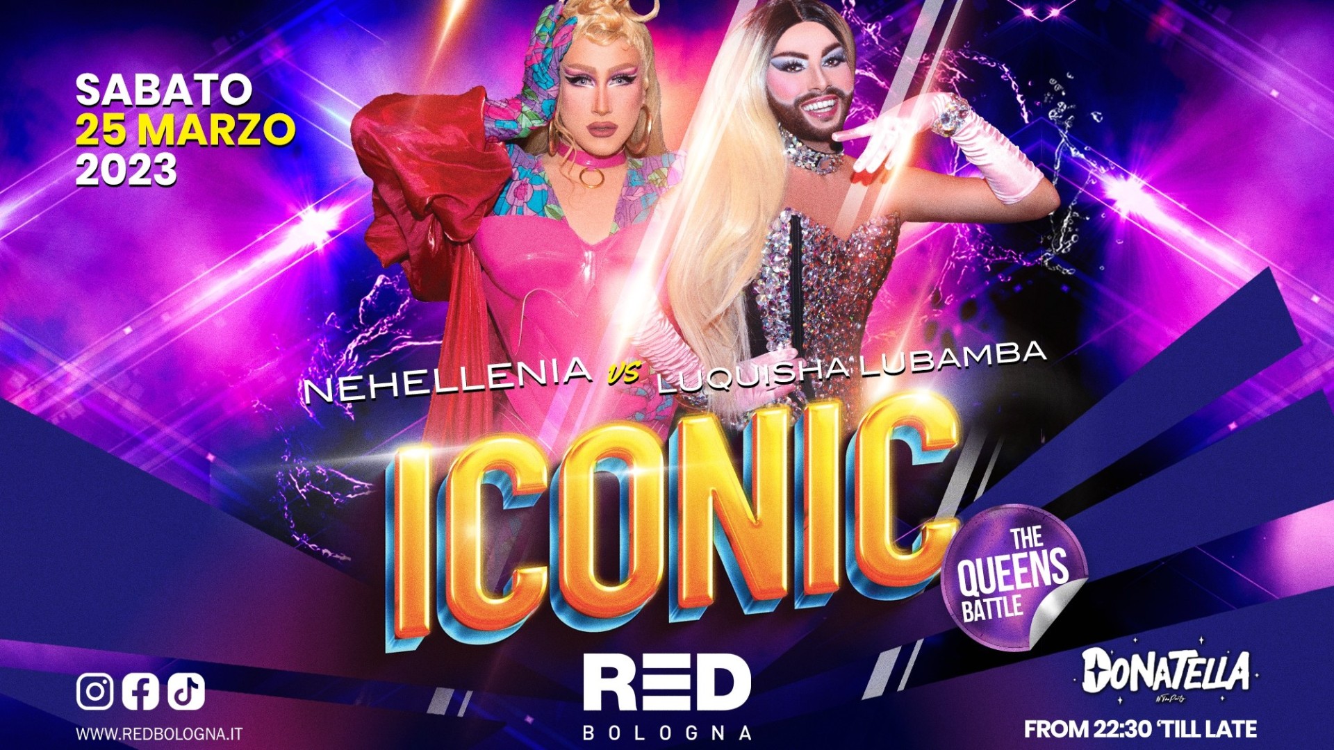 Iconic - The Queens Battle #1 - Luquisha vs Nehellenia