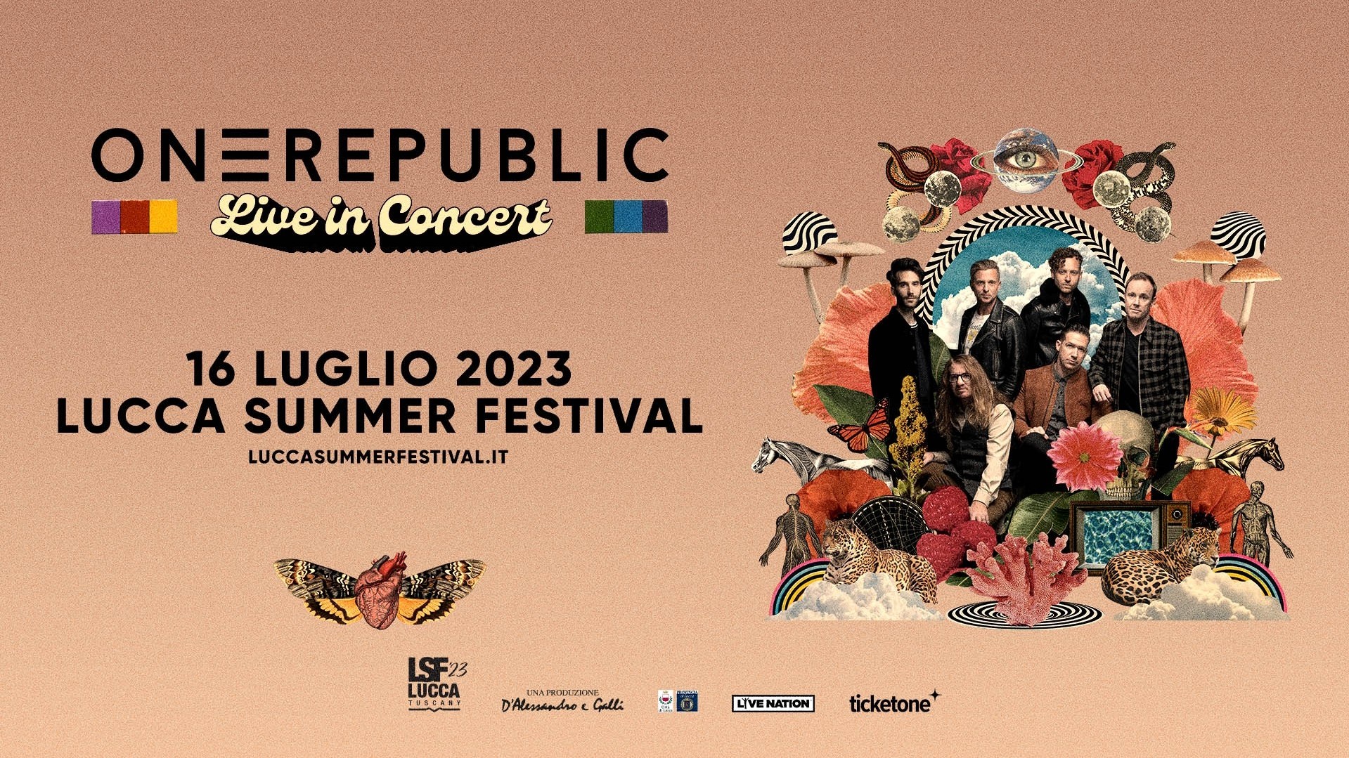OneRepublic - Lucca Summer Festival 2023
