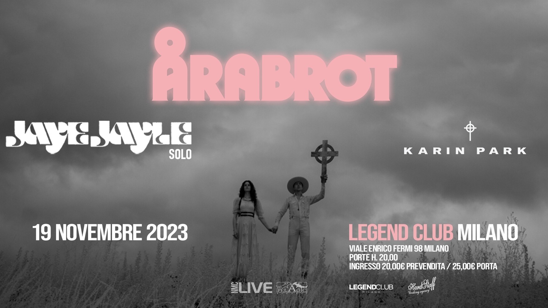 Arabrot + Jaye Jayle + Karin Park