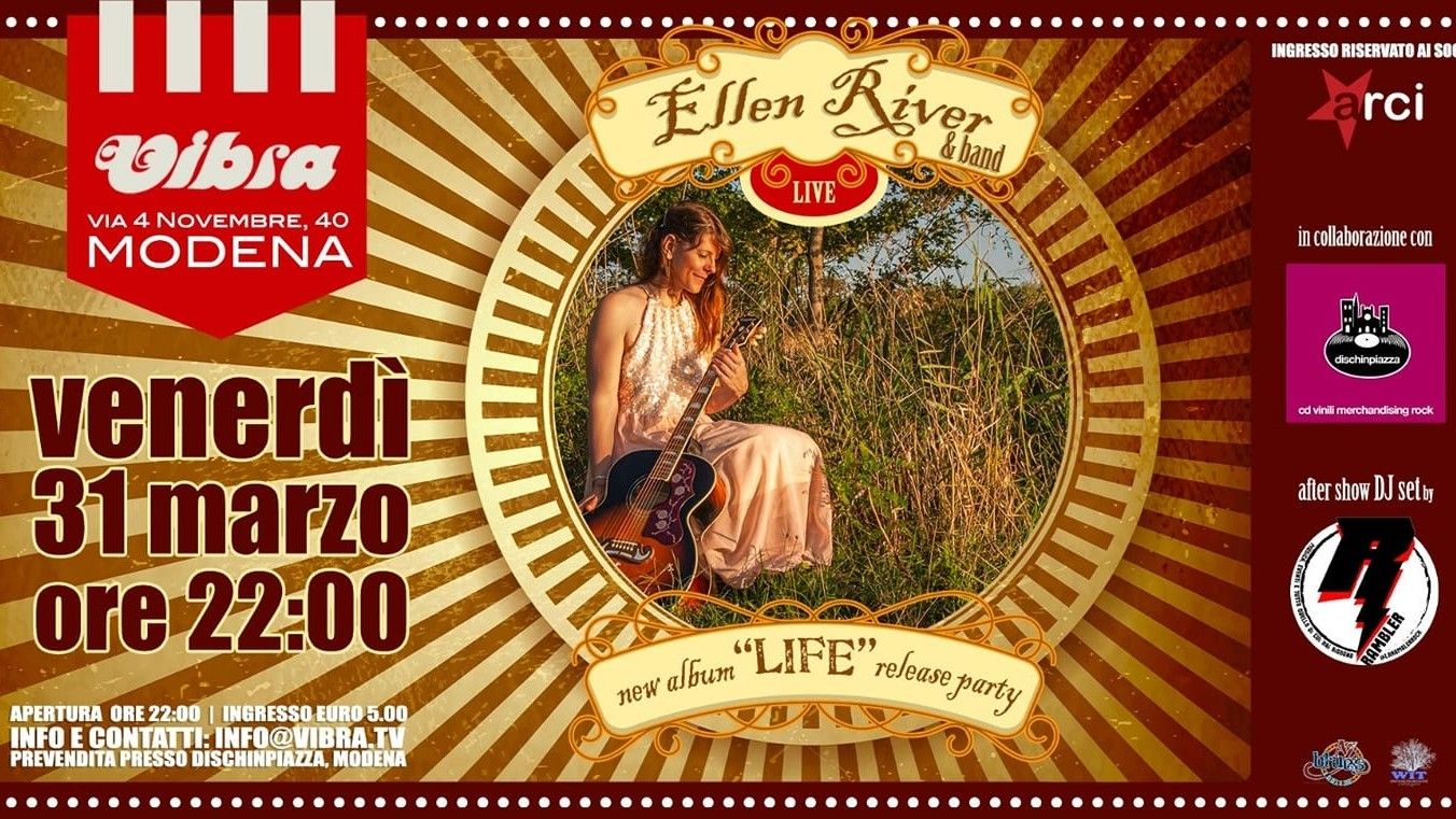 Ellen River & band - Release party album "Life"