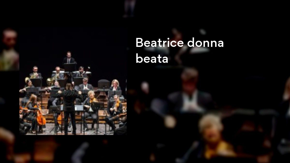 Beatrice donna beata