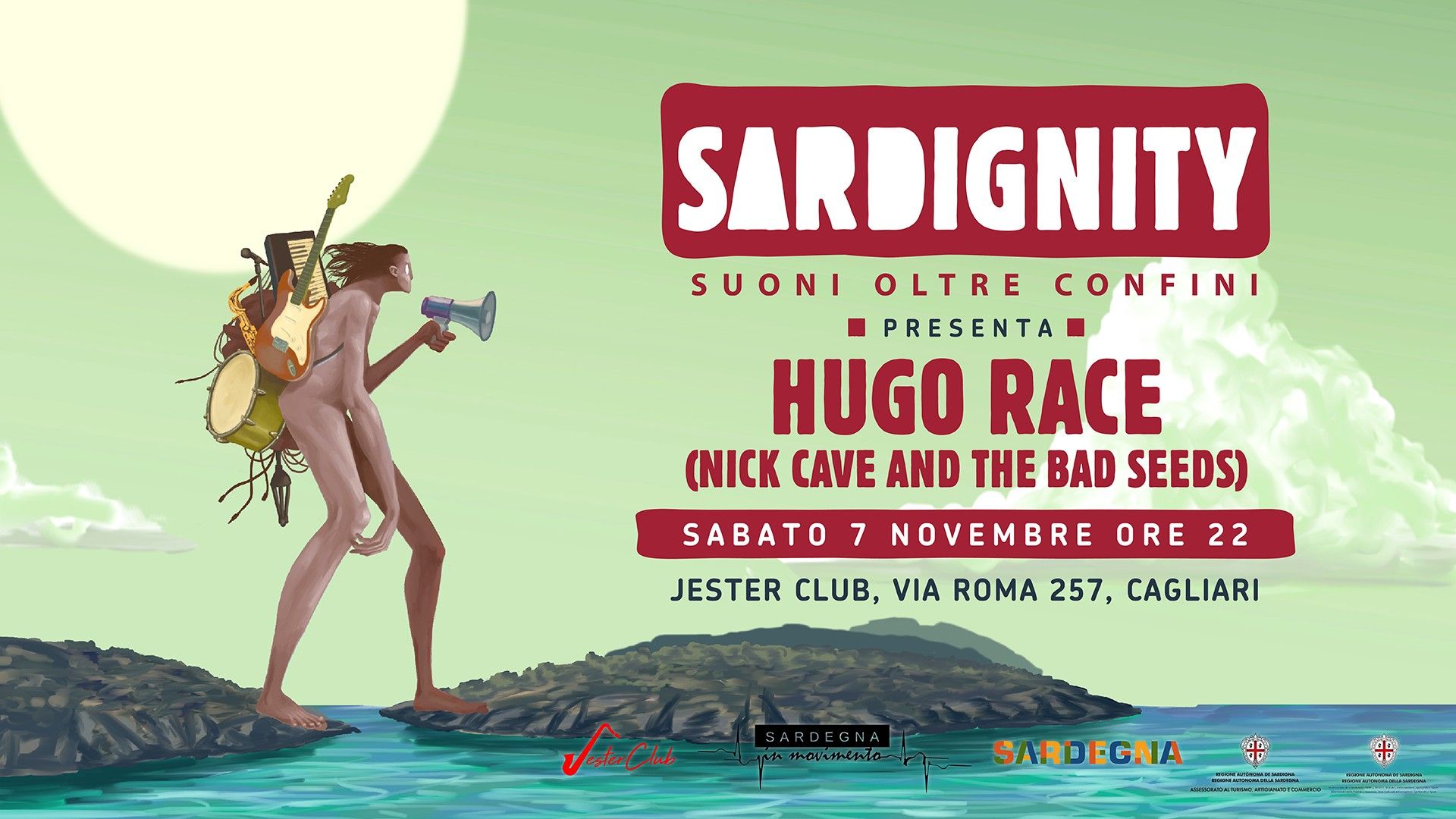 Sardignità: Hugo Race Live