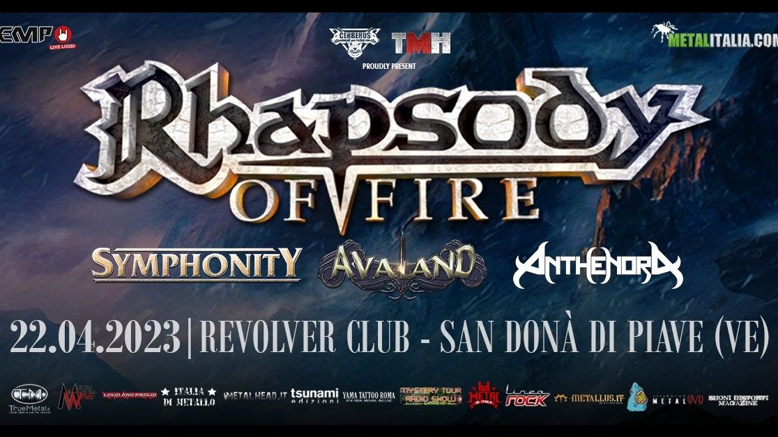 Rhapsody Of Fire - Glory for Salvation Tour