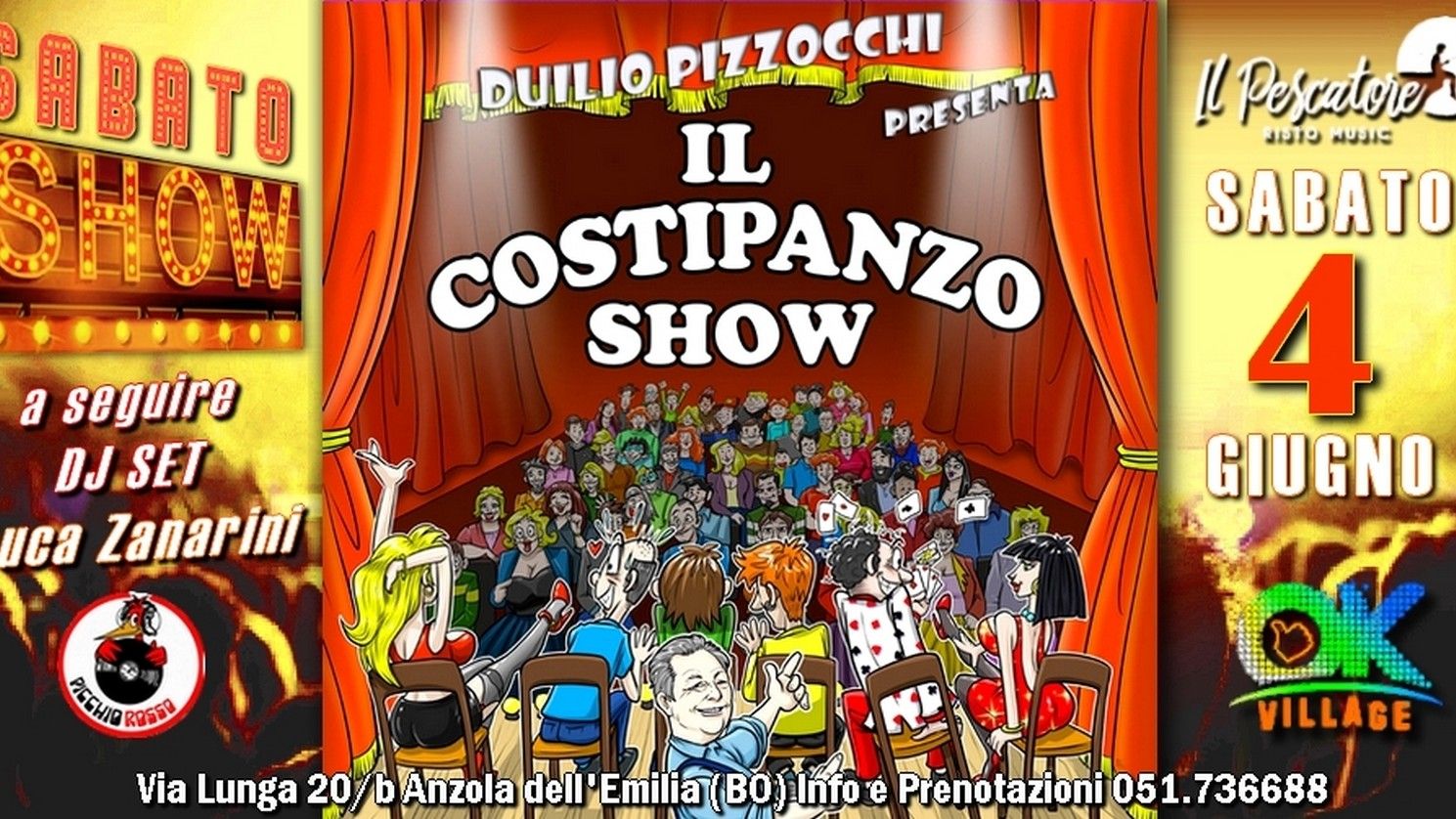 Il Costipanzo Show con Duilio Pizzocchi & Friends