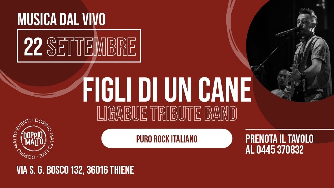 Figli Di Un Cane - Ligabue Tribute Band