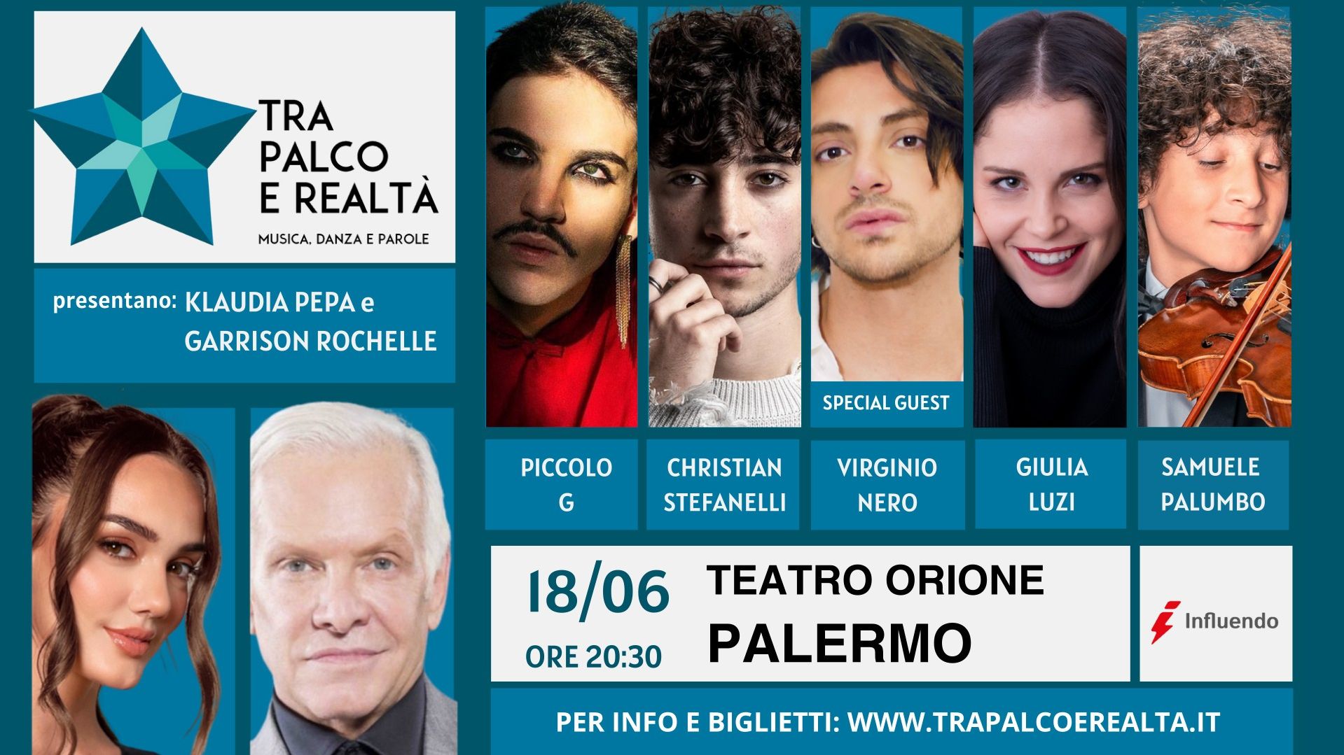 Tra Palco e Realtà "Il Tour" - Palermo