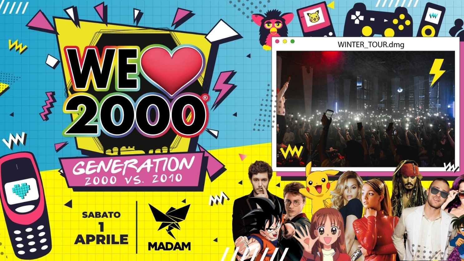 We Love 2000 Generation! La più grande festa 2000 d'Italia!