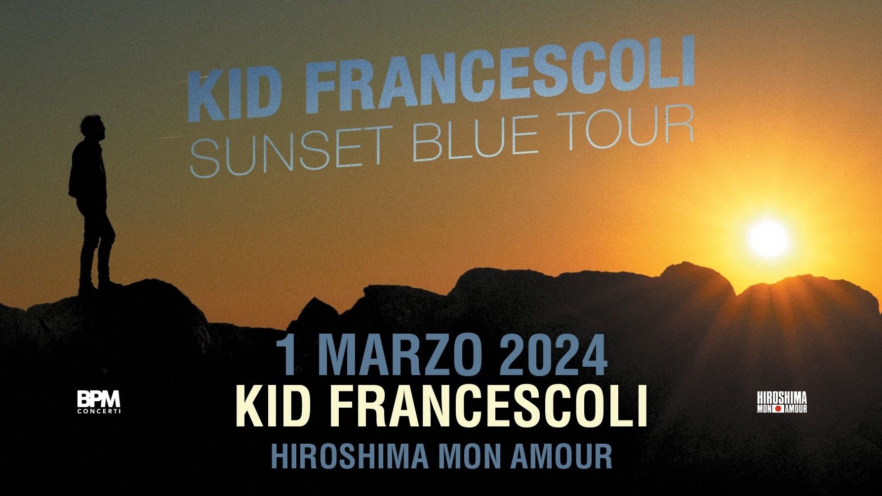 Kid Francescoli "Sunset Blue Tour"