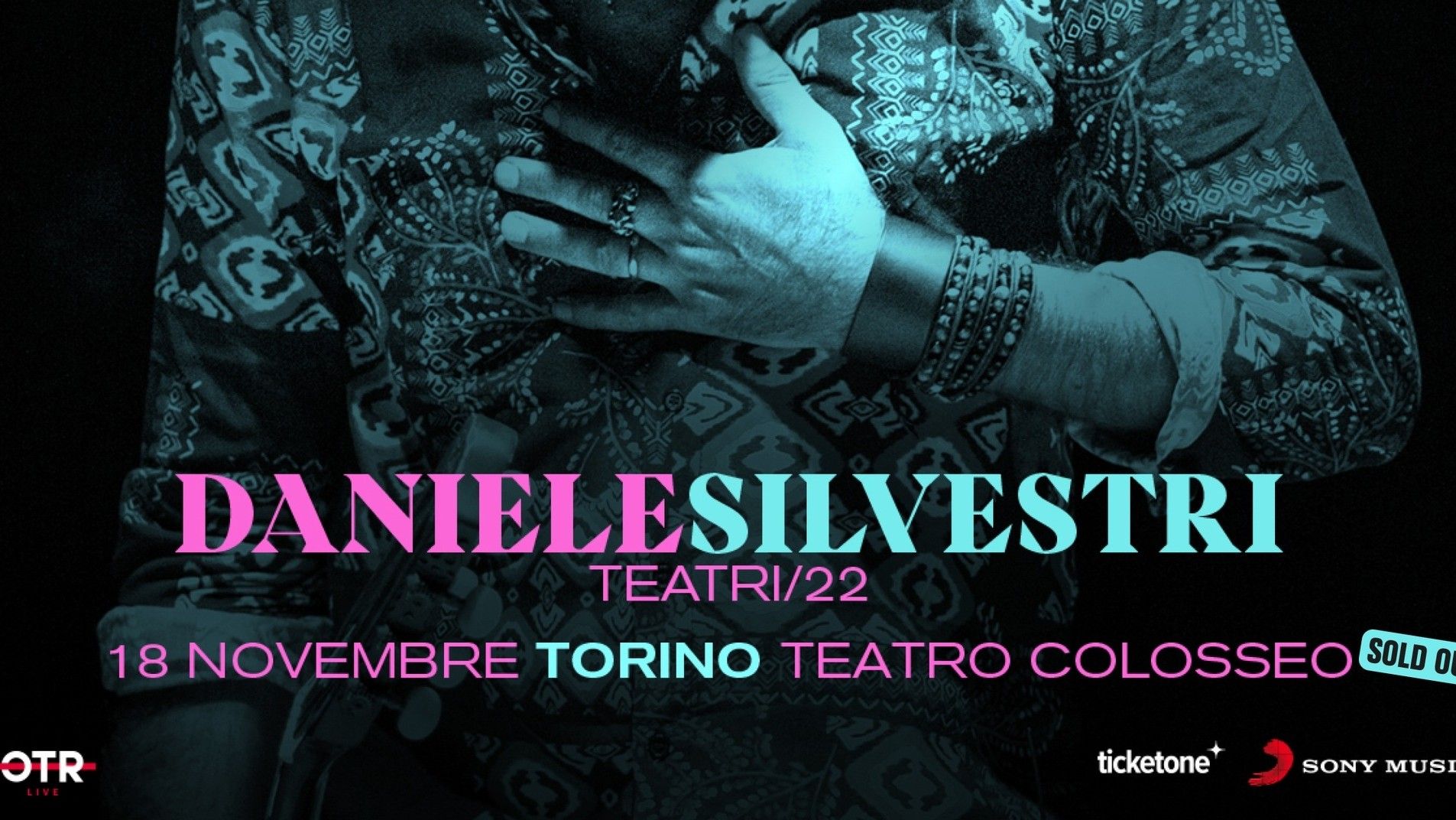 Daniele Silvestri "Teatri 2022" - Sold Out