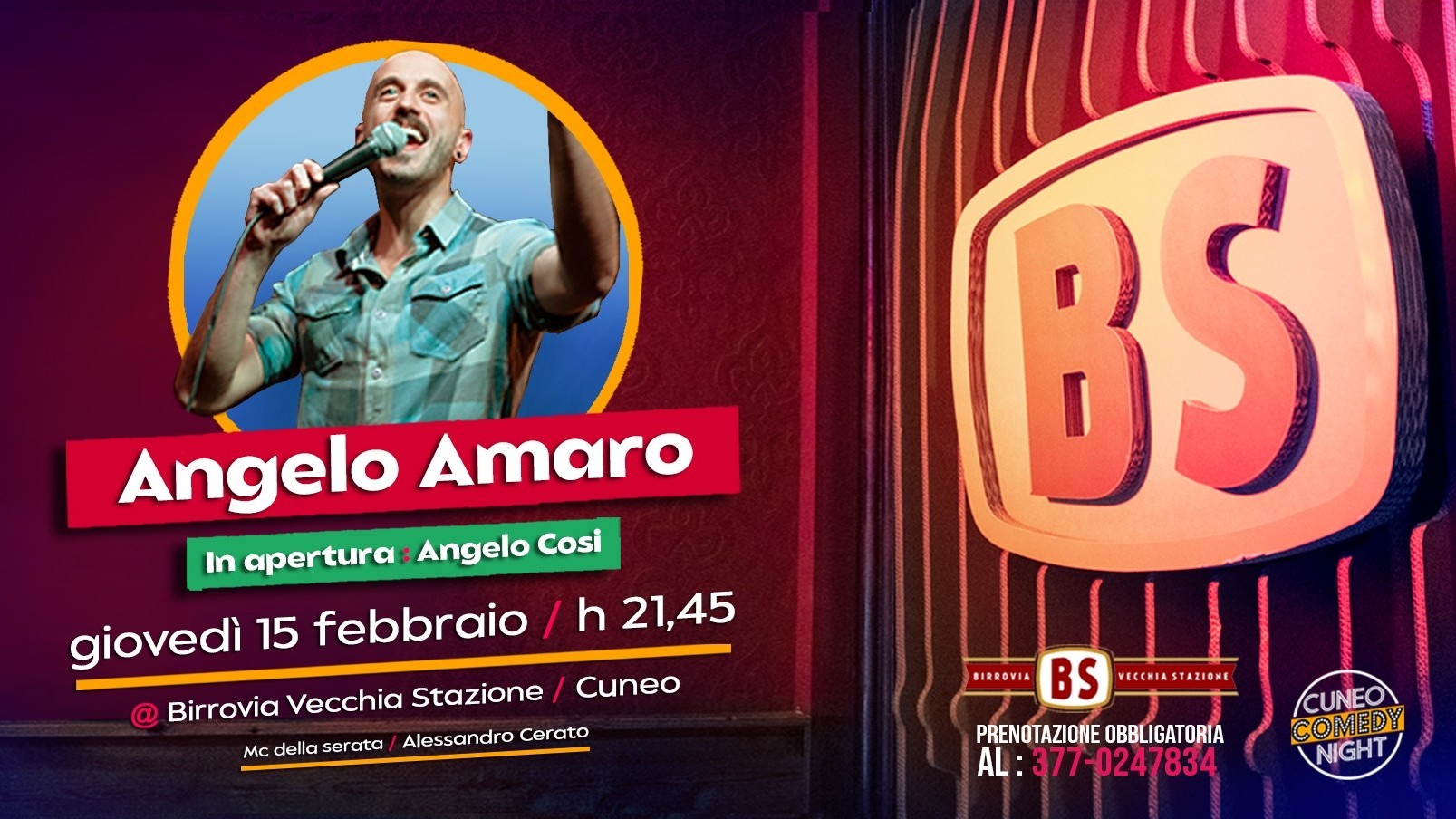 Angelo Amaro / Cuneo Comedy Night