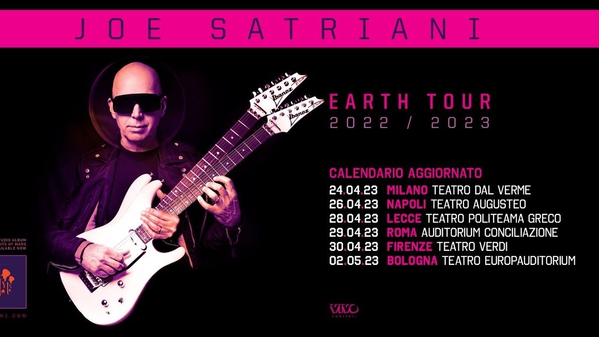 Joe Satriani "The Shapeshifting Tour"