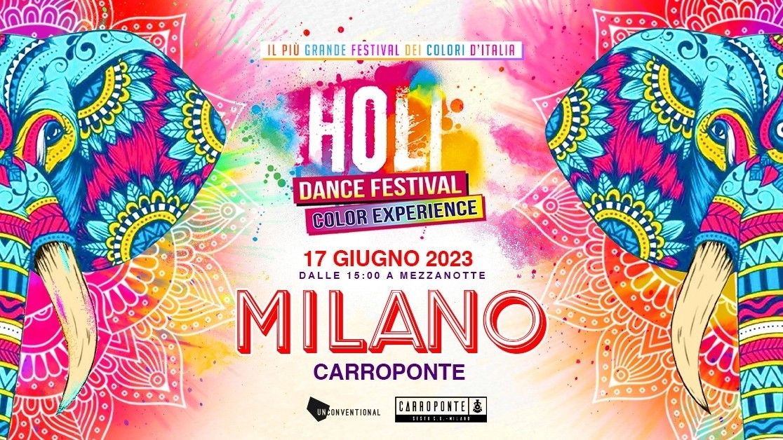 Holi Dance Festival Milano 2023