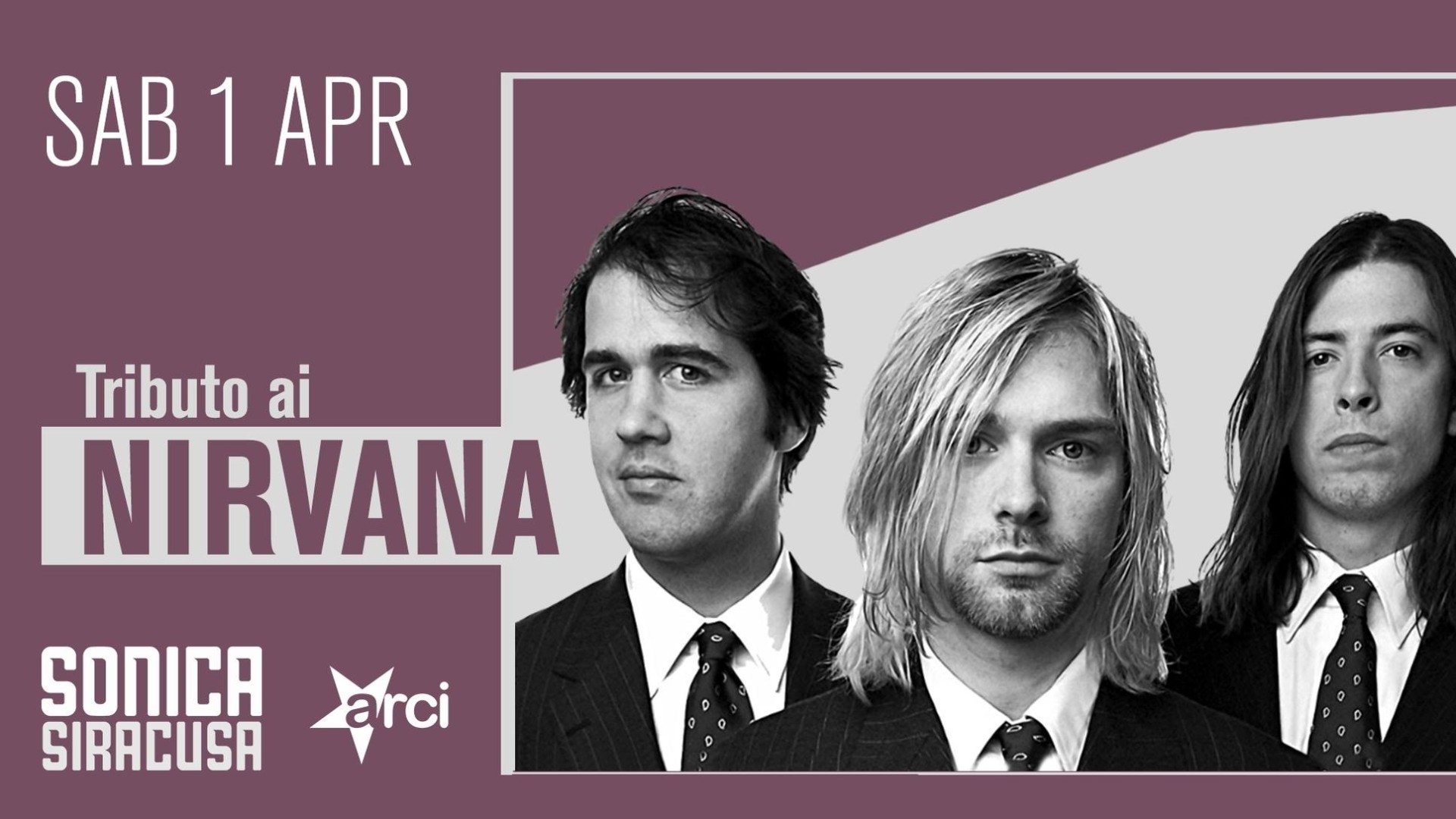 Tributo ai Nirvana + selezioni musicali di Giulio Tomasi
