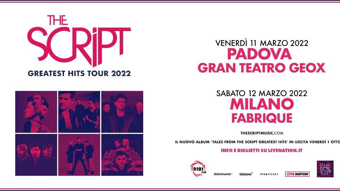 The Script // Greatest Hits Tour 2022