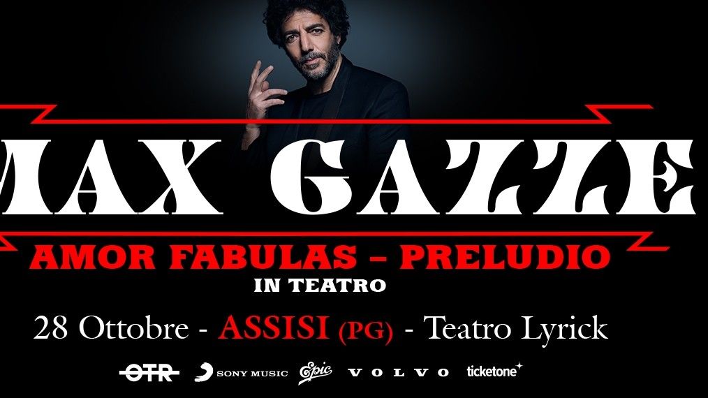 Max Gazzè "Amor Fabulas - Preludio"