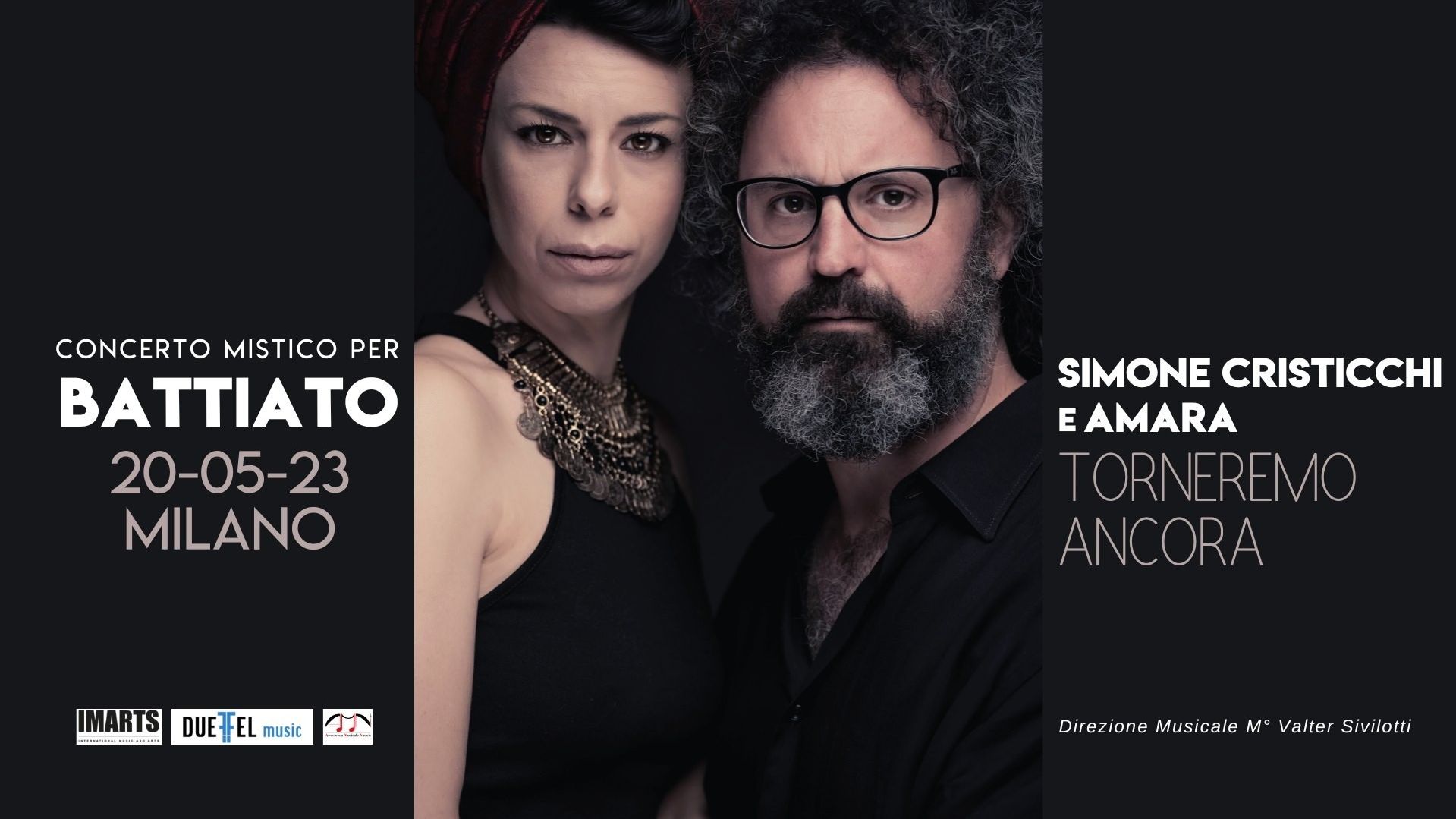 Simone Cristicchi e Amara | Torneremo ancora. Concerto mistico per Battiato | Milano