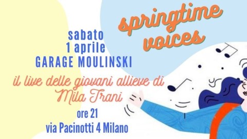 Springtime voices - le giovani allieve di Mila Trani