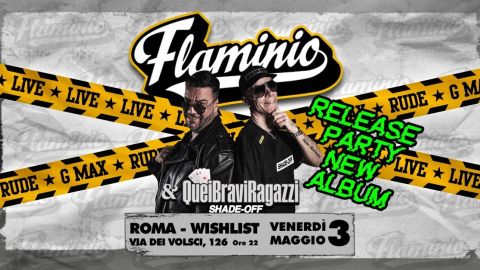 Flaminio Release Party New Album
