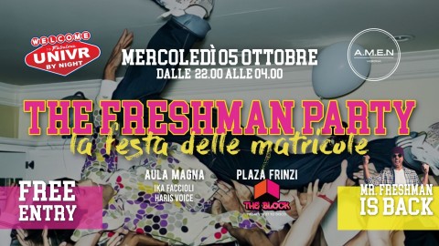 The FreshMan Party - La festa delle Matricole
