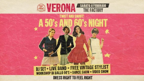 Twist and Shout! A 50's and 60's Night ★