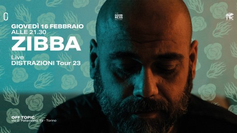 Zibba | Distrazioni Tour 2023