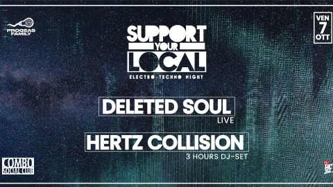 Support Your Local: Deleted Soul + Hertz Collision 3h Dj Set