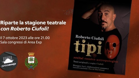 Roberto Ciufoli in "Tipi"