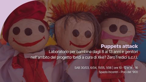 Puppets attack - laboratorio per bambinə