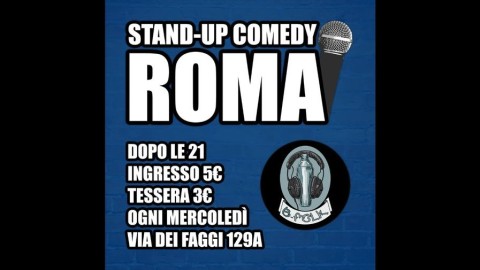 STAND-UP COMEDY ROMA LIVE @ B-FOLK