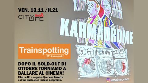 Karmadrome: Trainspotting Party (movie + drinks + djset)